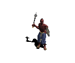 Monk in Light Armor with Mace & Shield - Diablo / Diablo: Hellfire