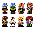 Party Members - Pier Solar (Homebrew)