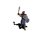 Monk in Medium Armor with Mace & Shield - Diablo / Diablo: Hellfire