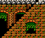 Castle Dracula Background Set - Wai Wai World (JPN)