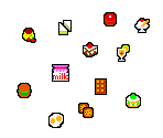 Bonus Items - Mr. Do!