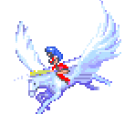 Pegasus Knight (Female) - Fire Emblem: Mystery of the Emblem (JPN)