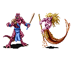 Enemies & Bosses (Color 2) - RPG Tsukuru 2 / RPG Maker 2 (JPN)