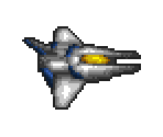 Vic Viper (High Resolution) - Gradius Customs