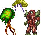 Stage 1 Enemies - Mugen Senshi Valis (JPN)