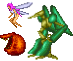 Stage 3 Enemies - Mugen Senshi Valis (JPN)