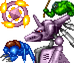 Stage 4 Enemies - Mugen Senshi Valis (JPN)