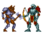 Stage 7 Enemies - Mugen Senshi Valis (JPN)