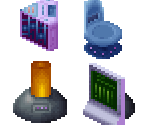 Alien Base & Objects - X-COM: UFO Defense / X-COM: Enemy Unknown / UFO: Enemy Unknown