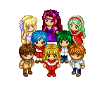 Characters (Overworld) - Mermaid Melody Pichi Pichi Pitch: Pichi Pichi Party