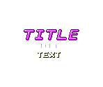Title, Font and Text - Road Runner's Death Valley Rally / Looney Tunes: Road Runner / Road Runner vs. Wile E. Coyote