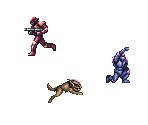 Stage 1 Enemies - Contra 3: The Alien Wars