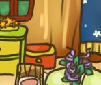 Tico's House (Inside) - Tiny Green