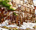 Book 4 Backgrounds - Chocobo to Mahou no Ehon: Majo to Shoujo to Go-nin no Yuusha