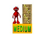Difficulty Select - Elmo's Letter Adventure