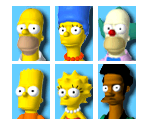 Character Icons - The Simpsons: Road Rage