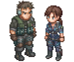 Chris Redfield & Jill Valentine - Project X Zone