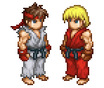 Ken Masters & Ryu - Project X Zone