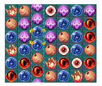 Blocks and Effects - Joshikousei Nigeru! Shinrei Puzzle Gakuen (JPN)