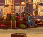 Temple Street, Hong Kong (Dan) - Street Fighter Alpha 2