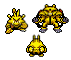 Elekid, Electabuzz & Electivire - Pokémon Mystery Dungeon: Explorers of Time / Darkness