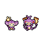 Aipom & Ambipom - Pokémon Mystery Dungeon: Explorers of Time / Darkness