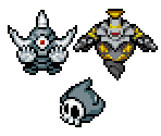 Duskull, Dusclops & Dusknoir - Pokémon Mystery Dungeon: Explorers of Time / Darkness