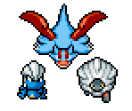 Bagon, Shelgon & Salamence - Pokémon Mystery Dungeon: Explorers of Time / Darkness