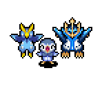 Piplup, Prinplup & Empoleon - Pokémon Mystery Dungeon: Explorers of Time / Darkness