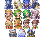 Portraits - Final Fantasy 4 Advance