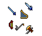 Weapons - Final Fantasy 4 Advance