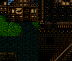 Albrook (Exterior) (Dark) - Final Fantasy 6