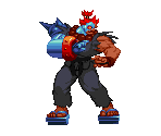 Cyber-Akuma - Marvel Super Heroes vs. Street Fighter