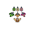 Burmy, Wormadam & Mothim - Pokémon Mystery Dungeon: Explorers of Time / Darkness