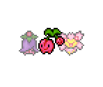Cherubi & Cherrim - Pokémon Mystery Dungeon: Explorers of Time / Darkness