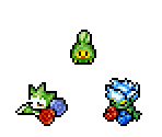 Budew, Roselia & Roserade - Pokémon Mystery Dungeon: Explorers of Time / Darkness