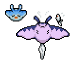 Mantyke & Mantine - Pokémon Mystery Dungeon: Explorers of Time / Darkness