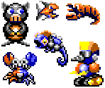 Badniks - Sonic the Hedgehog 2