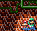 Title Screen - Mario Bros. Classic