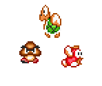 Enemies & Bosses - Super Mario All-Stars: Super Mario Bros. & The Lost Levels