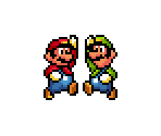Mario & Luigi (Super Mario Bros. 1 SNES-Style) - Mario Customs