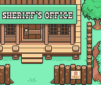 Tazmily Village Sheriff's Office (Exterior, Rustic) - Mother 3 (JPN)