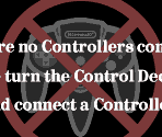 "No Controller" Screen - Super Smash Bros.