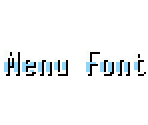 Menu Font 1 - Freedom Planet