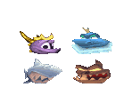 Character Icons - Spyro 3: Year of the Dragon