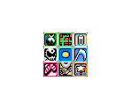 Weapon Icons - Mega Man's Christmas Carol (Series)