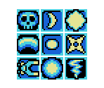 Weapon Icons - Rockman: Cross X (Hack)