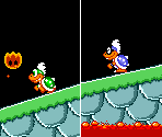 Iggy's & Larry's Castle - Boss Room - Super Mario World