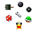 Bowser Jr.'s Weapons - Mario & Luigi: Dream Team