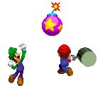Bomb Derby - Mario & Luigi: Dream Team